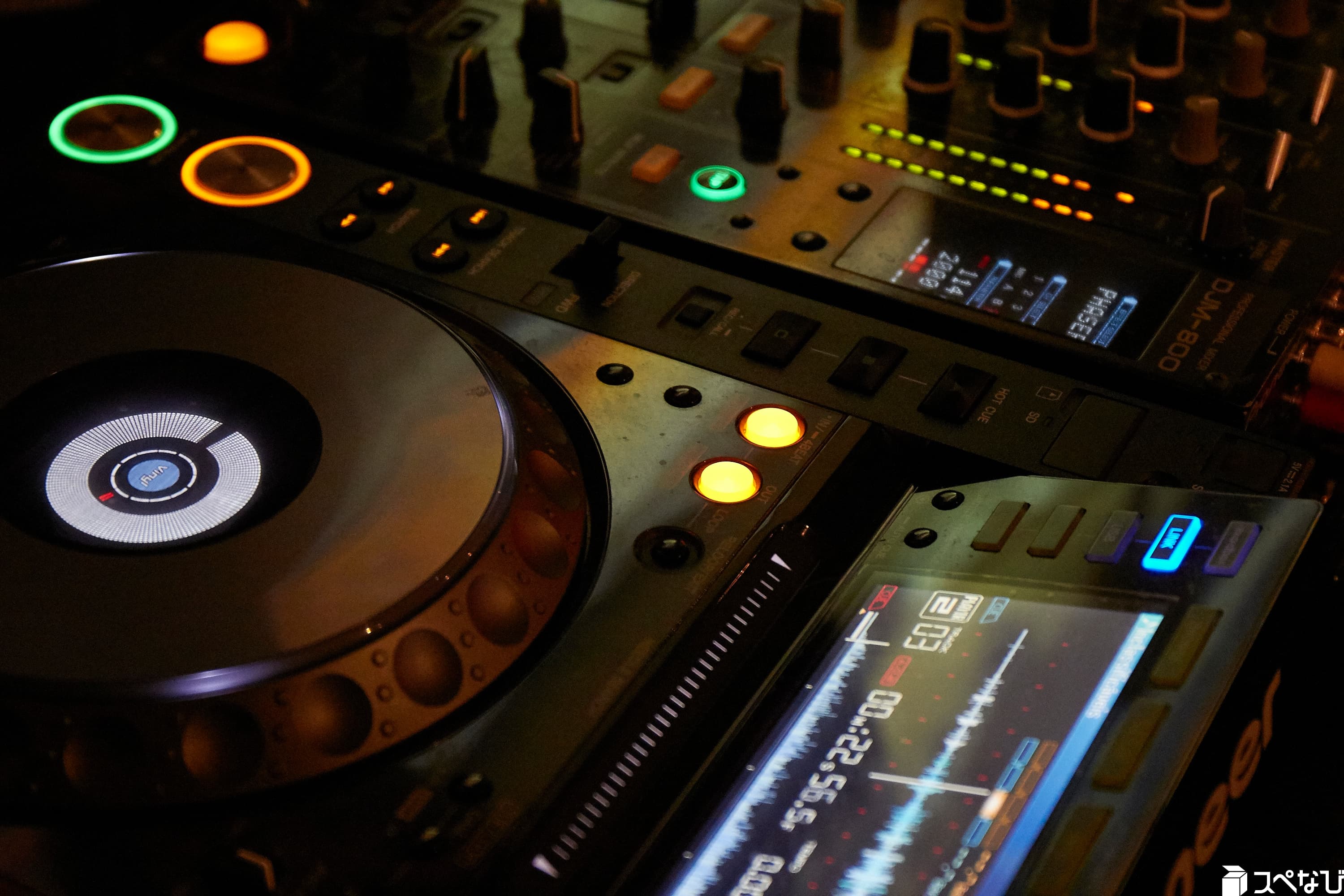 CDJとミキサー