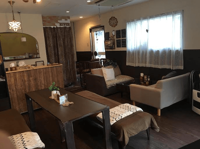 1Fカフェスペース。