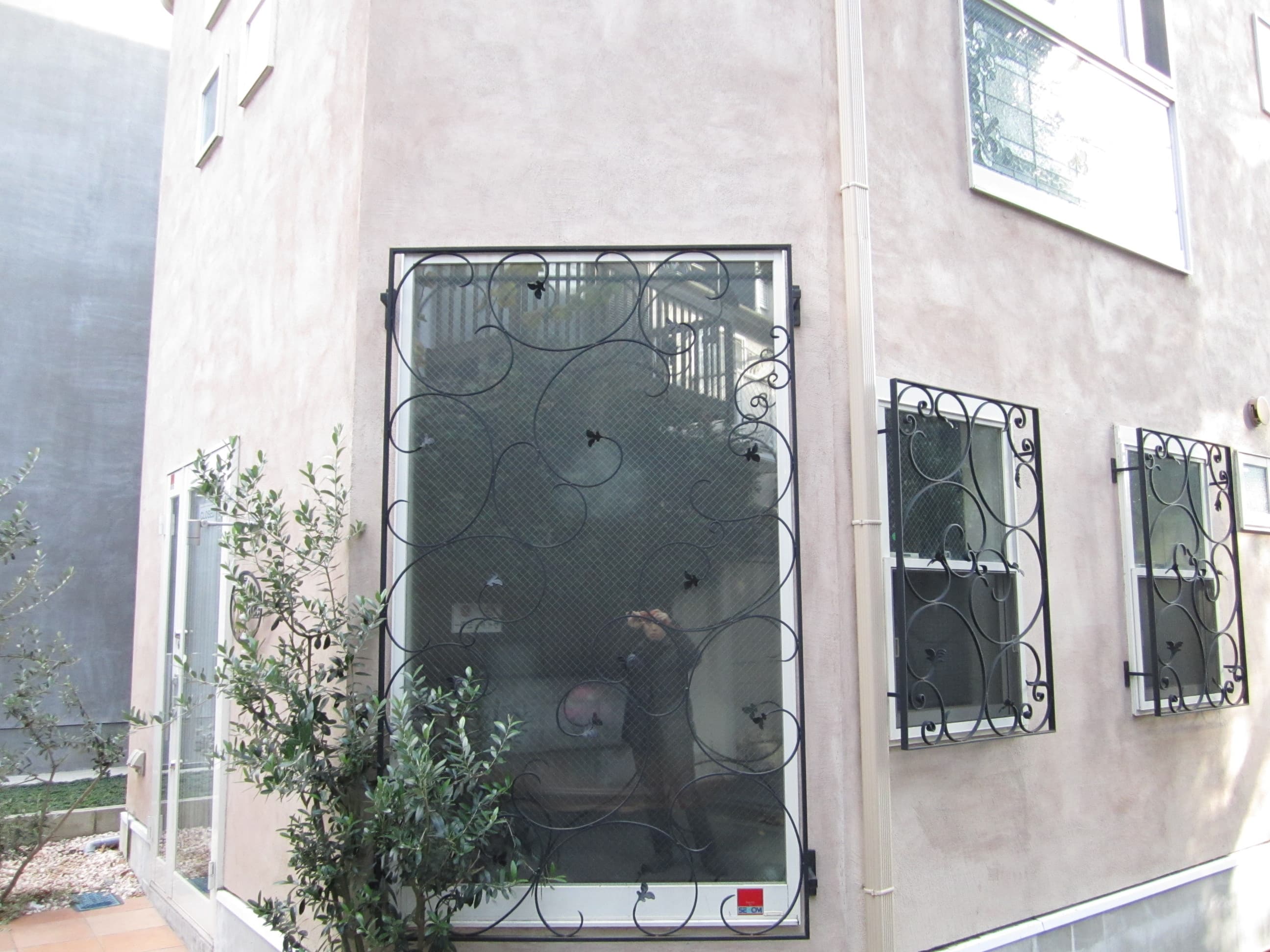 光の入る大窓は昼間のママ会にも大人気です。