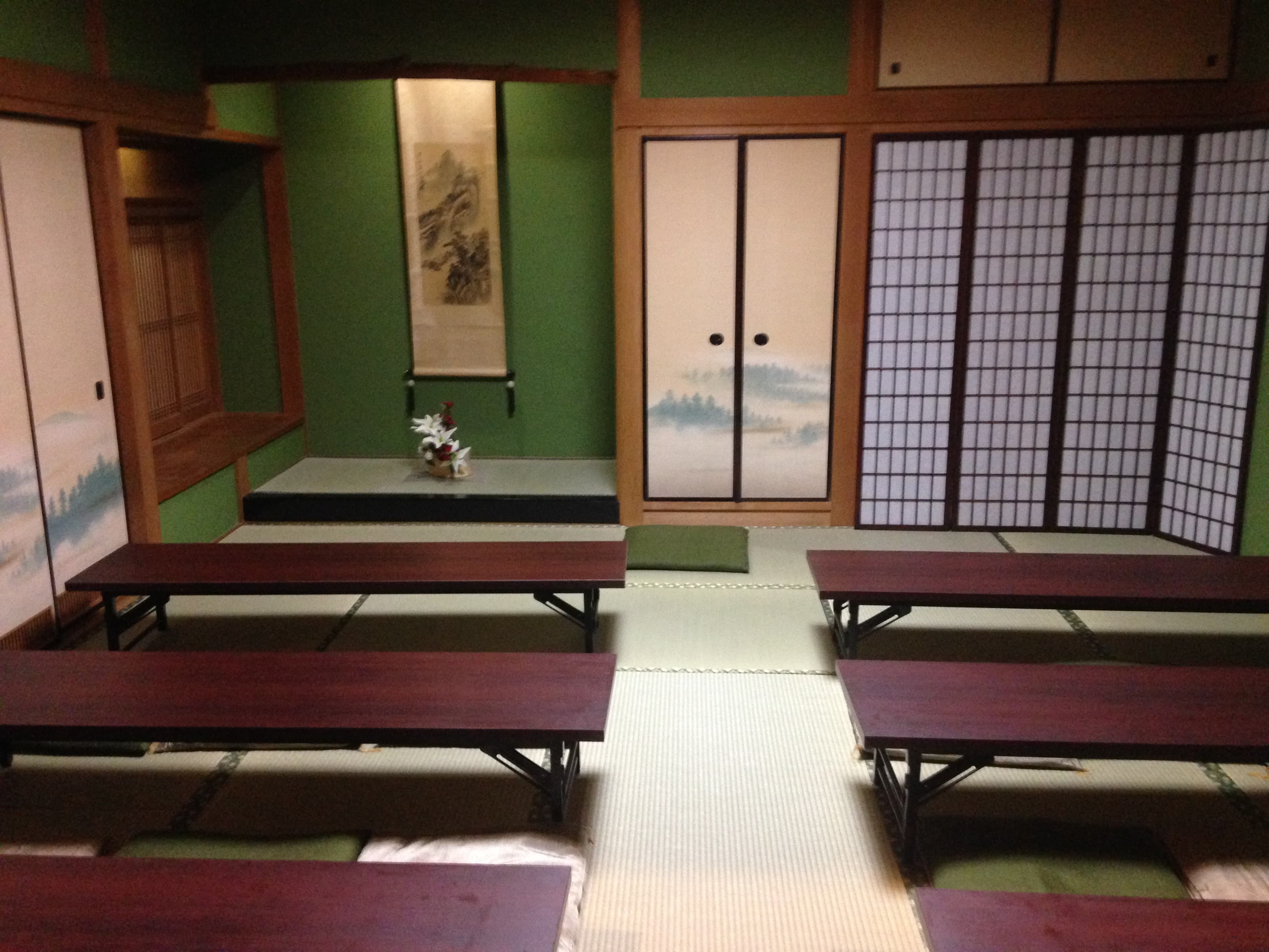 テーブルの配置例