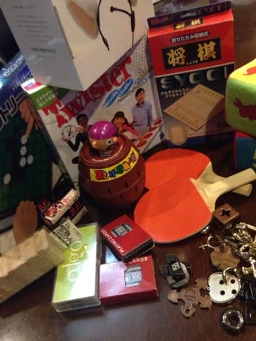 ゲームも貸し出ししています(無料)