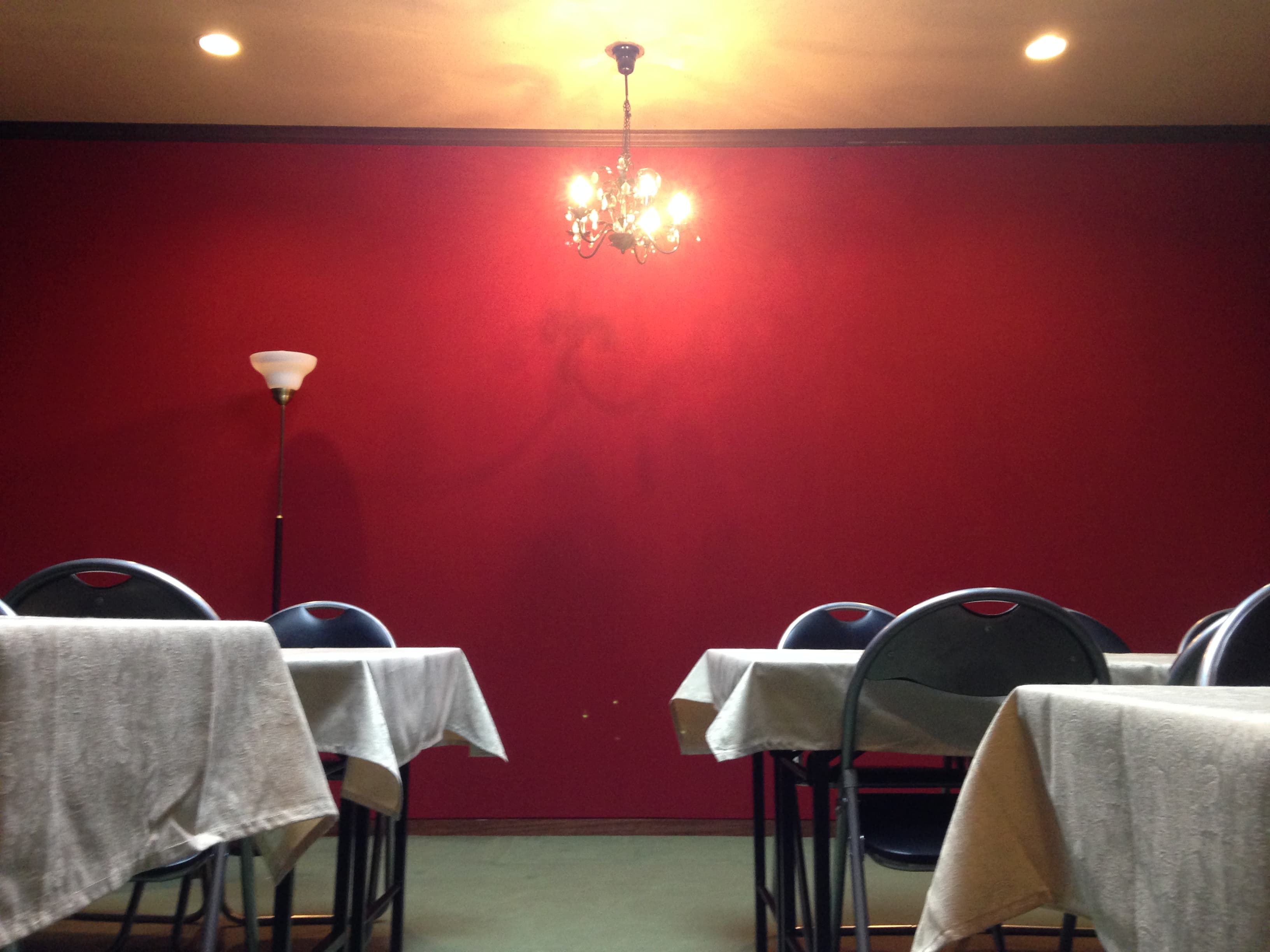 テーブルの配置例