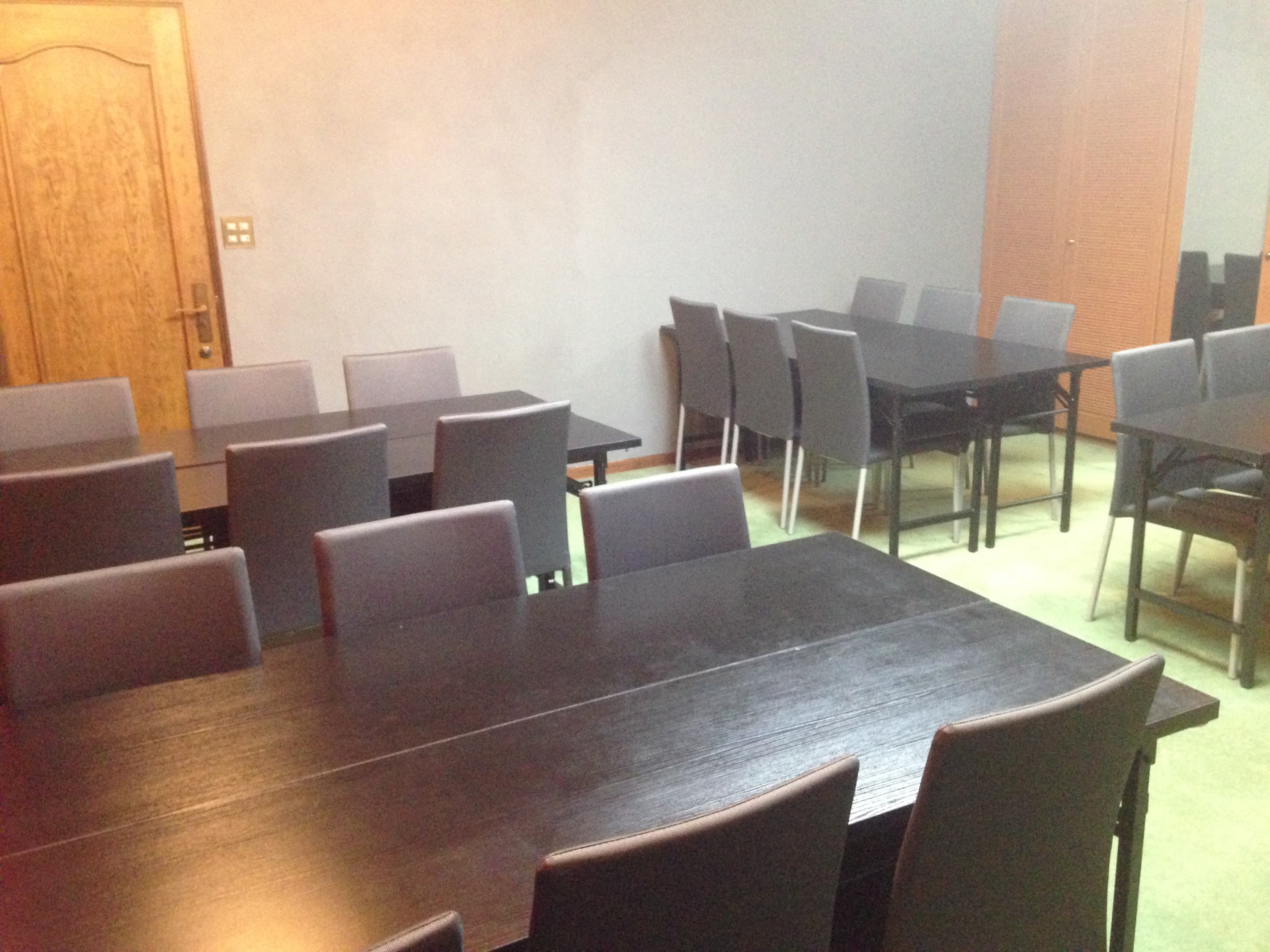 テーブルの配置例