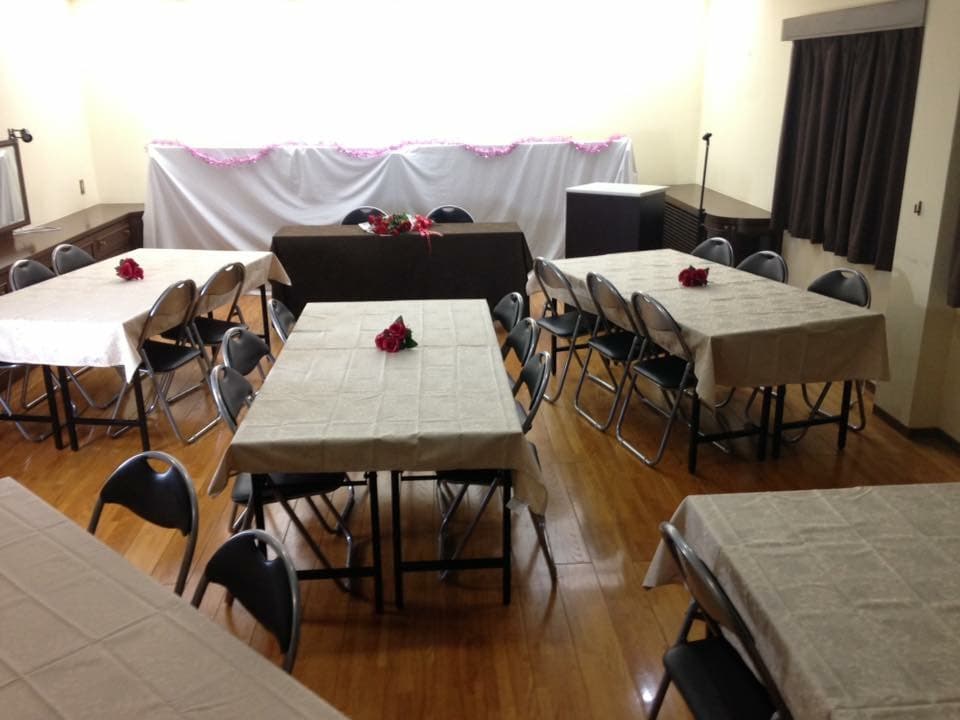 会議用テーブルの配置例