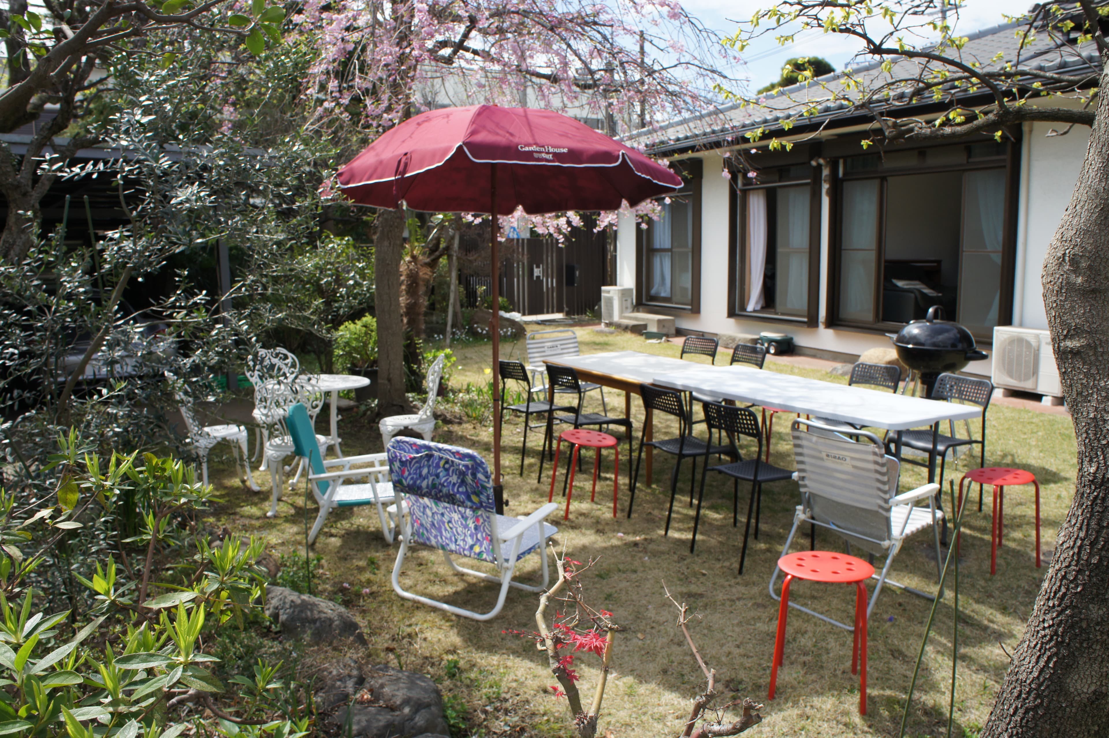 バーベキューしつらえ