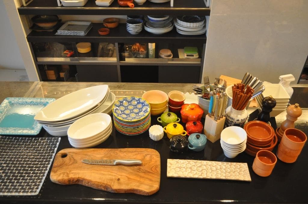 食器類は充実しております。