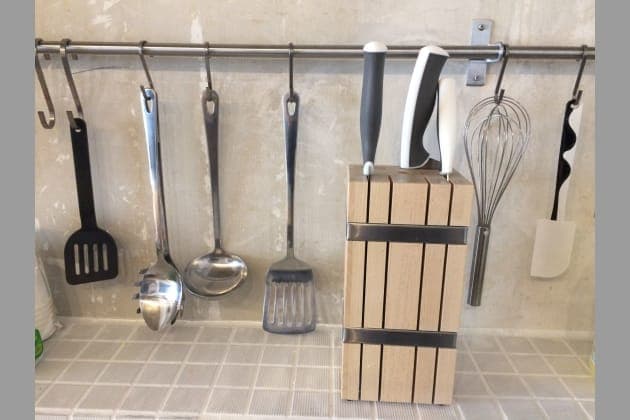 調理用具 包丁、フライ返し、おたまなど