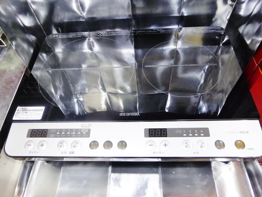 「2連IH」で「クッキングパーティー」もスムーズに