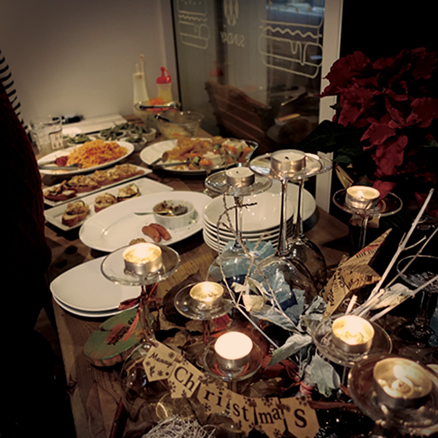 ビュッフェスタイルのパーティーも可能