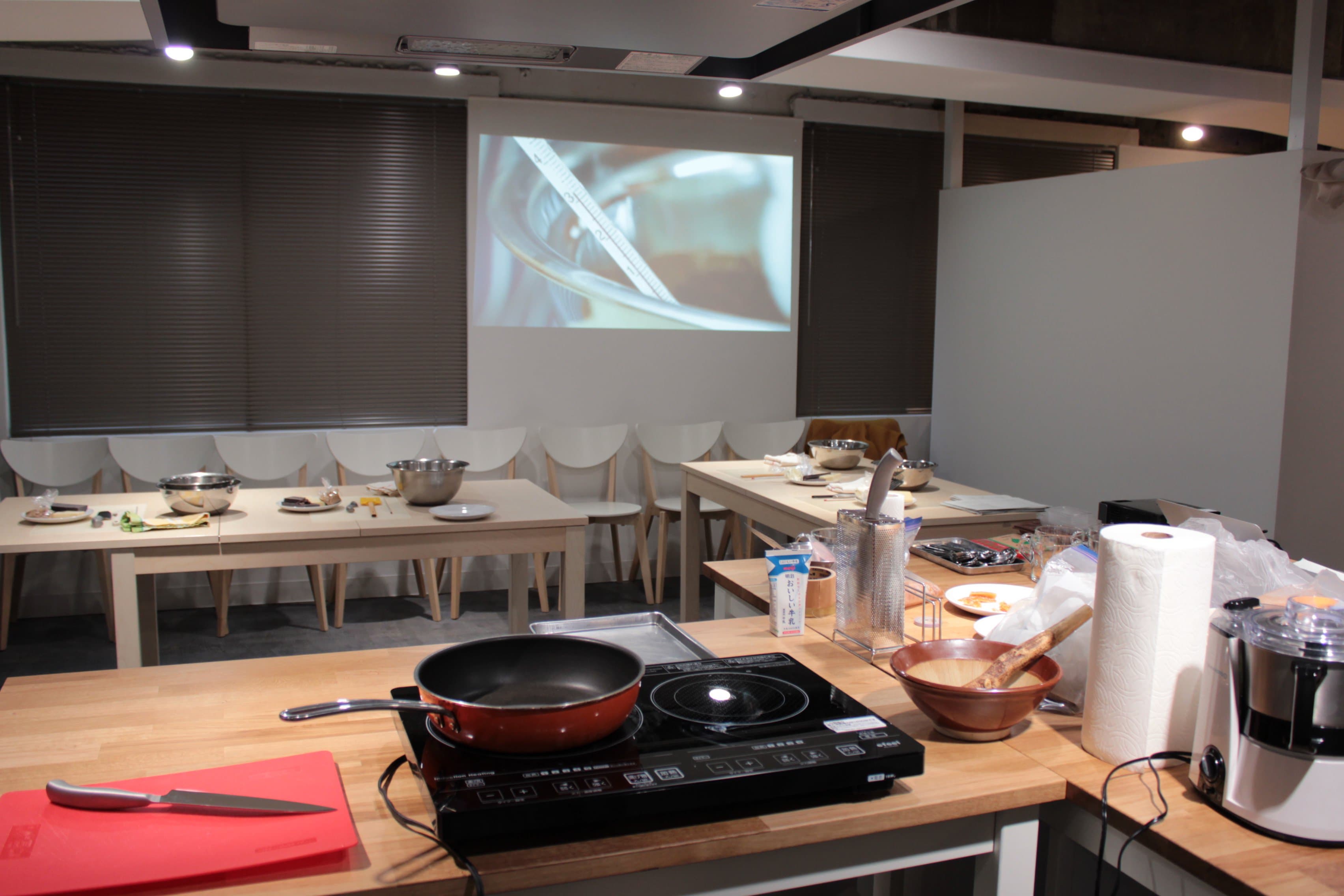 お料理教室 キッチンスペース