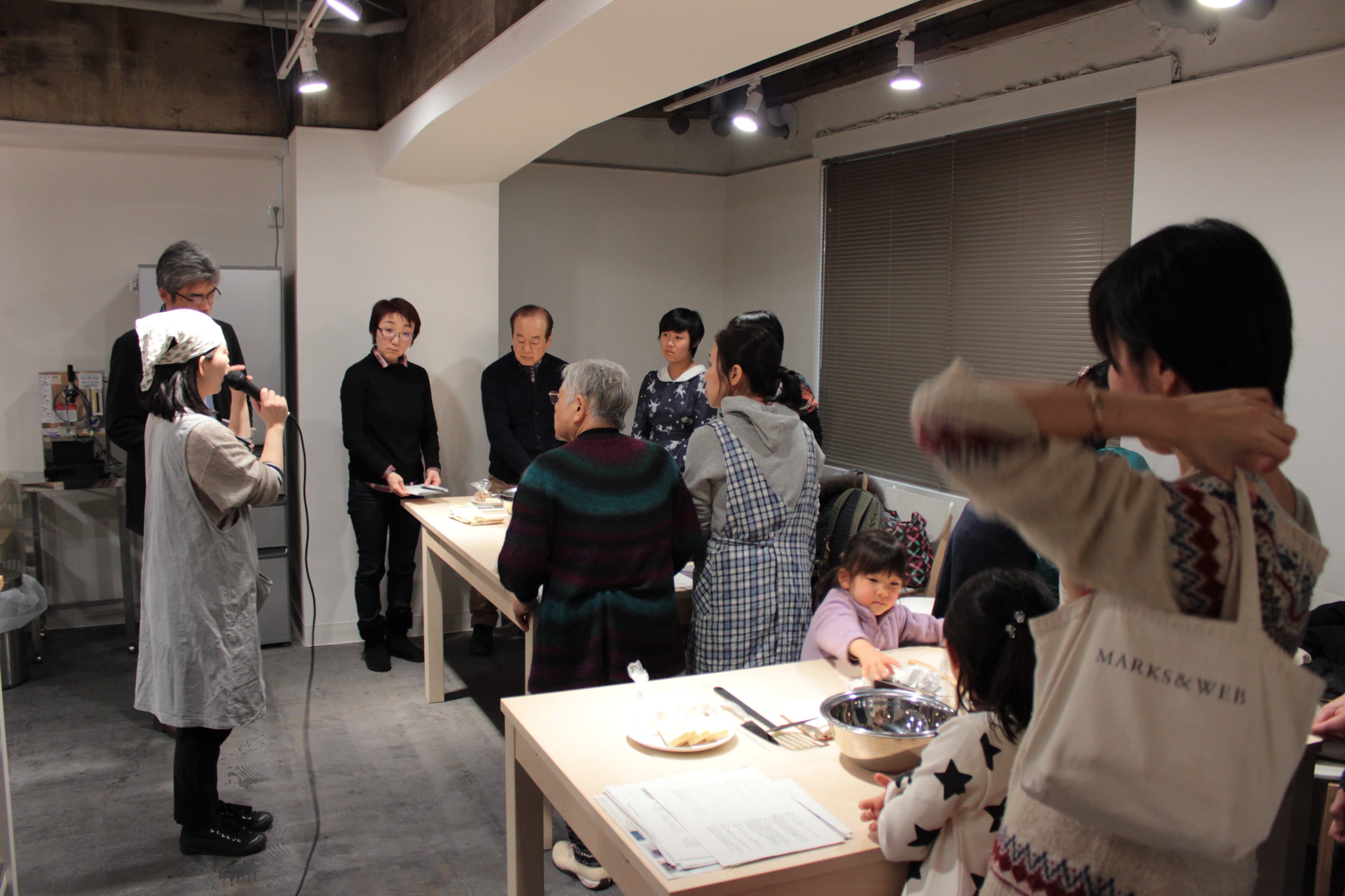 お料理教室 キッチンスペース