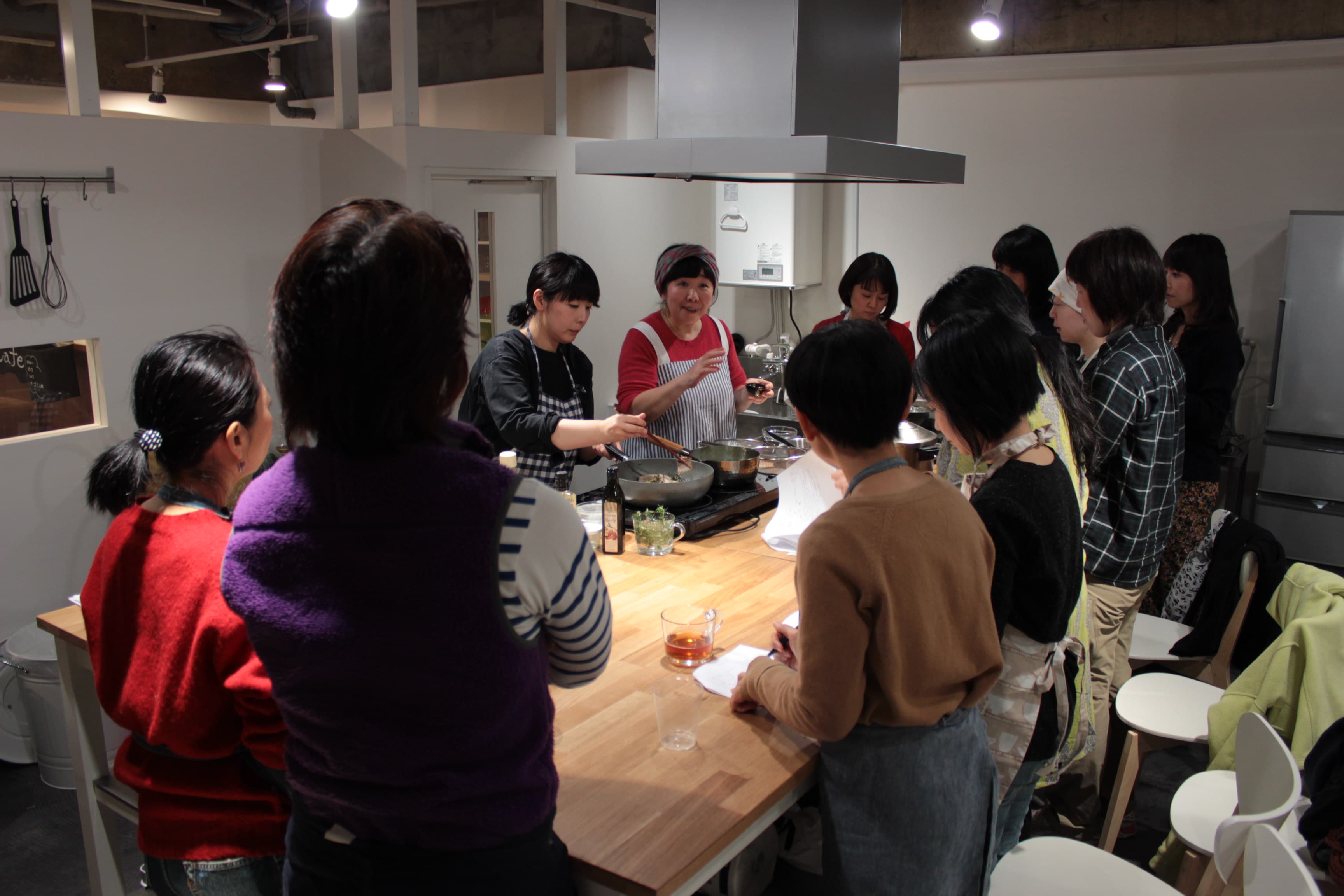 お料理教室 キッチンスペース