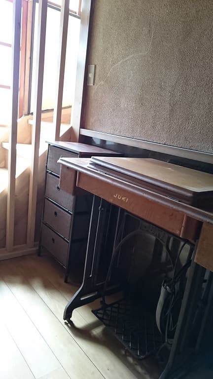 バスルーム前のスペース