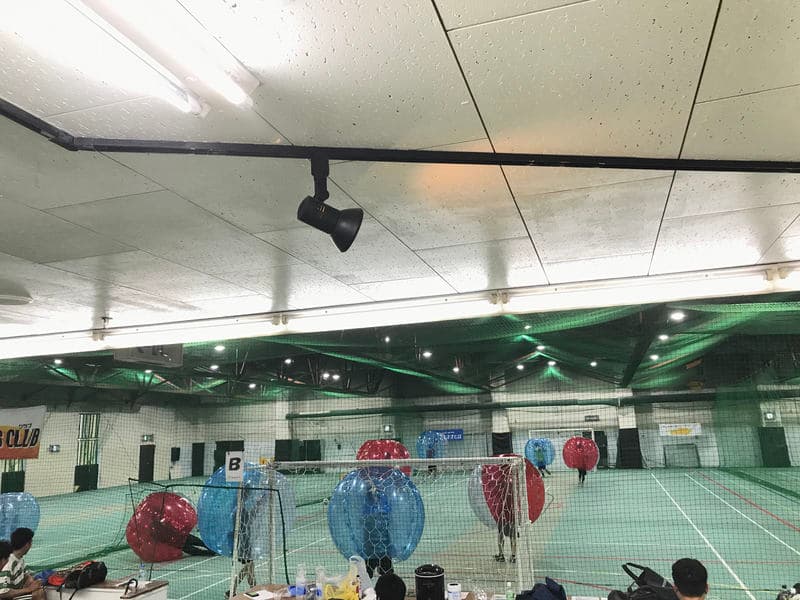 バブルサッカーもできます♪