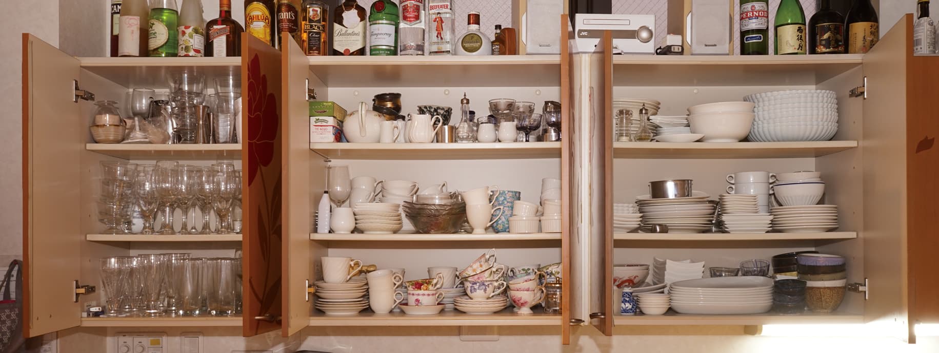 いろいろな食器のご用意があります