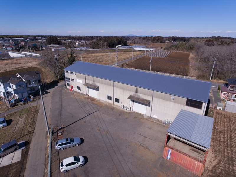 大型ロケにも対応可能な駐車スペース