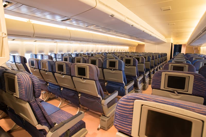 国際線エコノミークラス