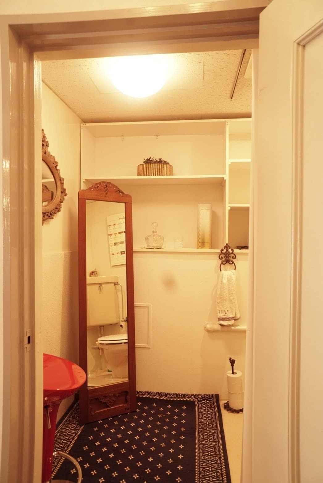 トイレにも着替えスペースがあります