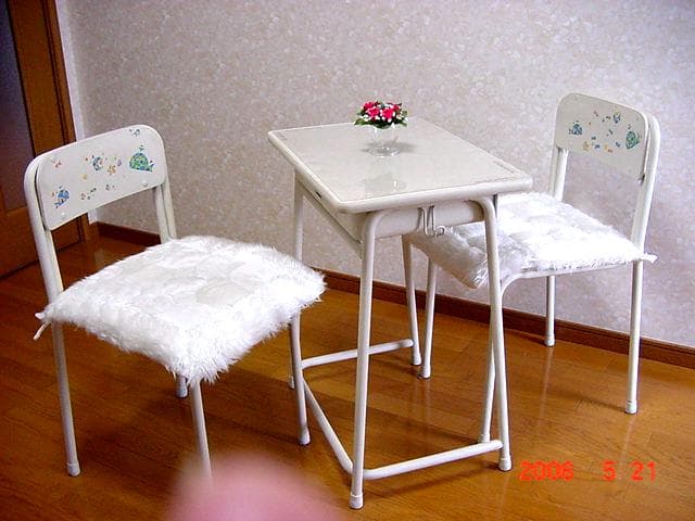 町家レンタルスペース*丸本屋 机と椅子のセット