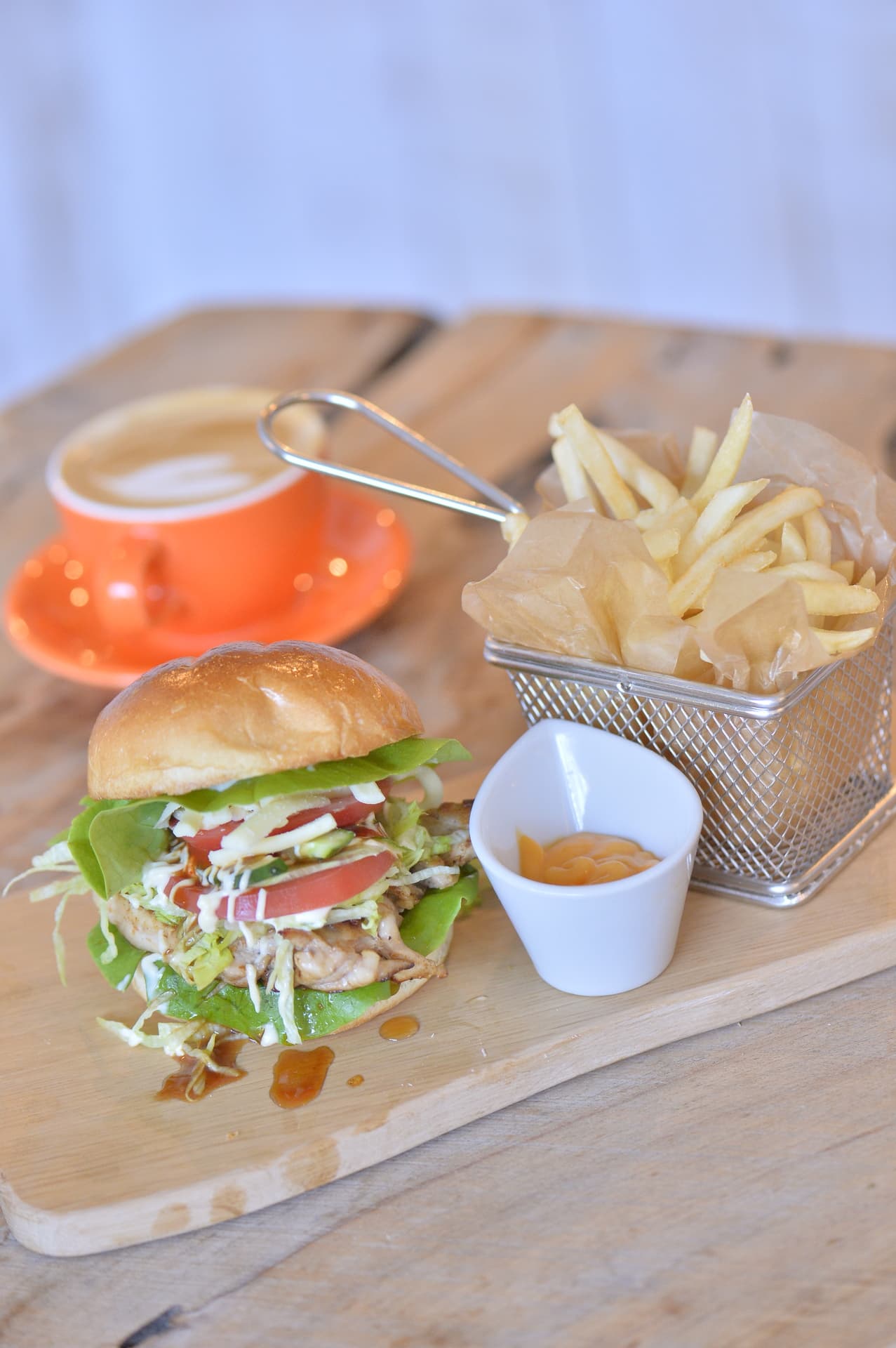 隅田川側カフェ