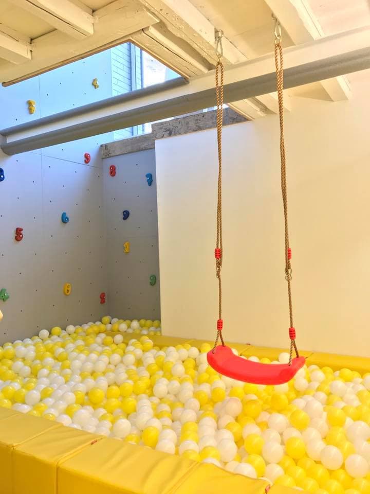 ボルダリングもあります