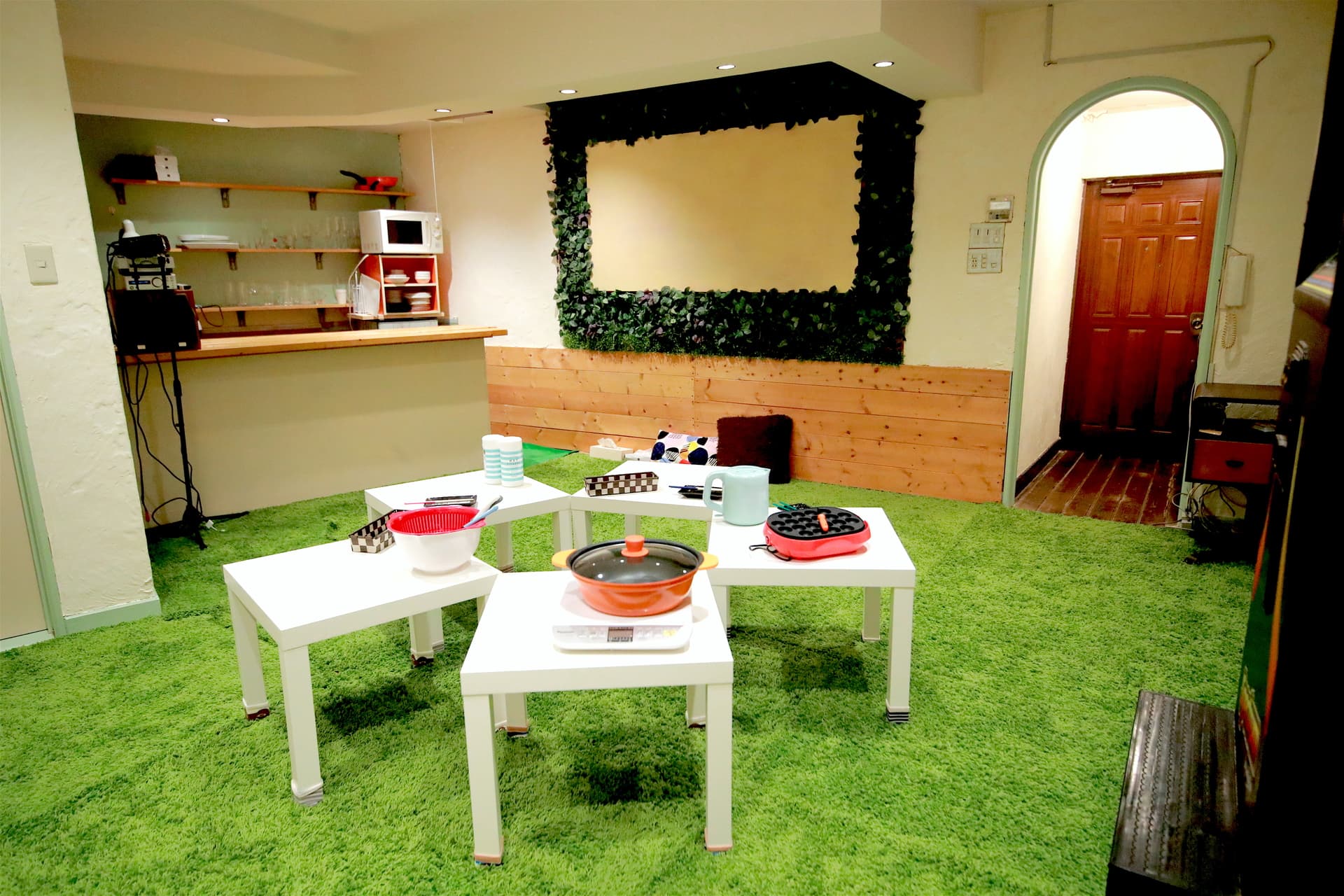 お洒落な備品もお使い下さい。