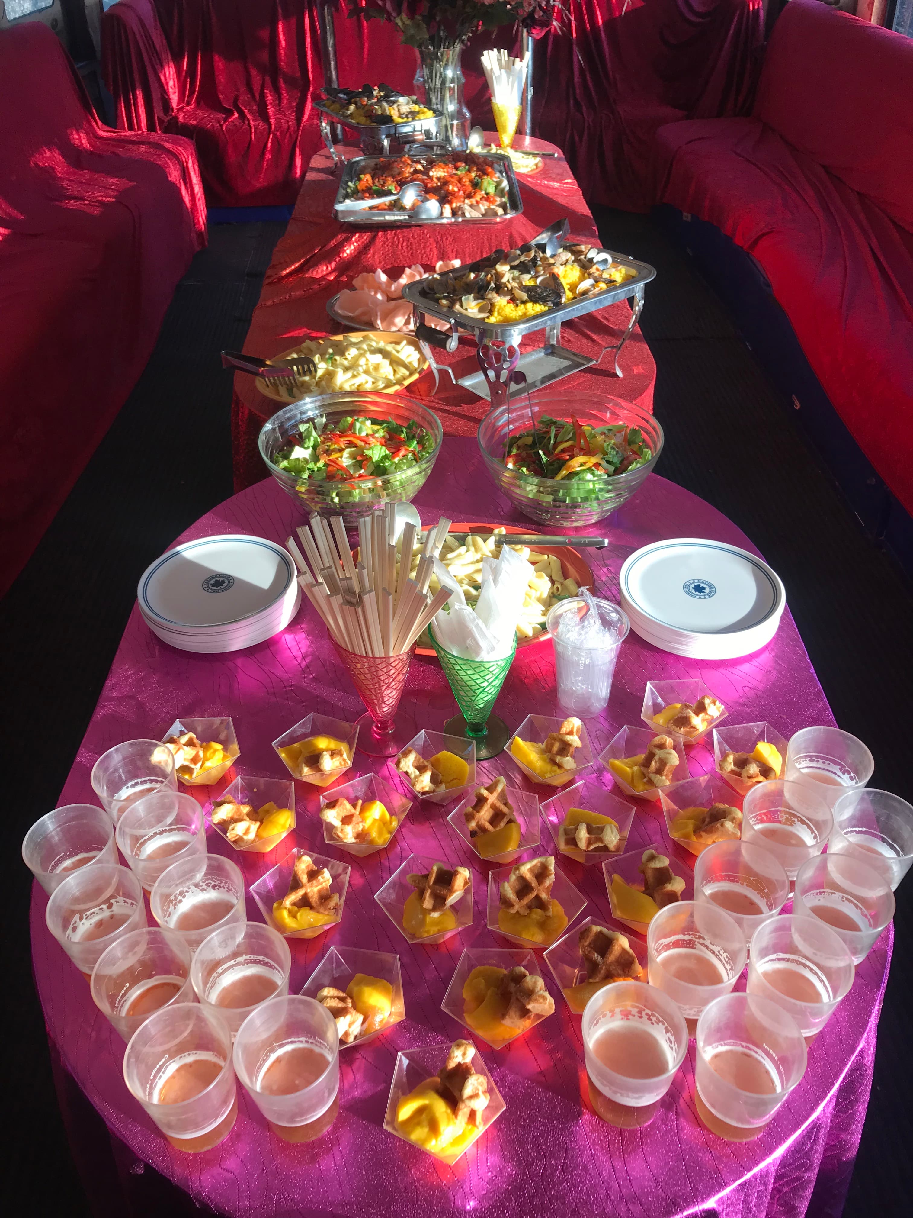 パーティーレイアウト