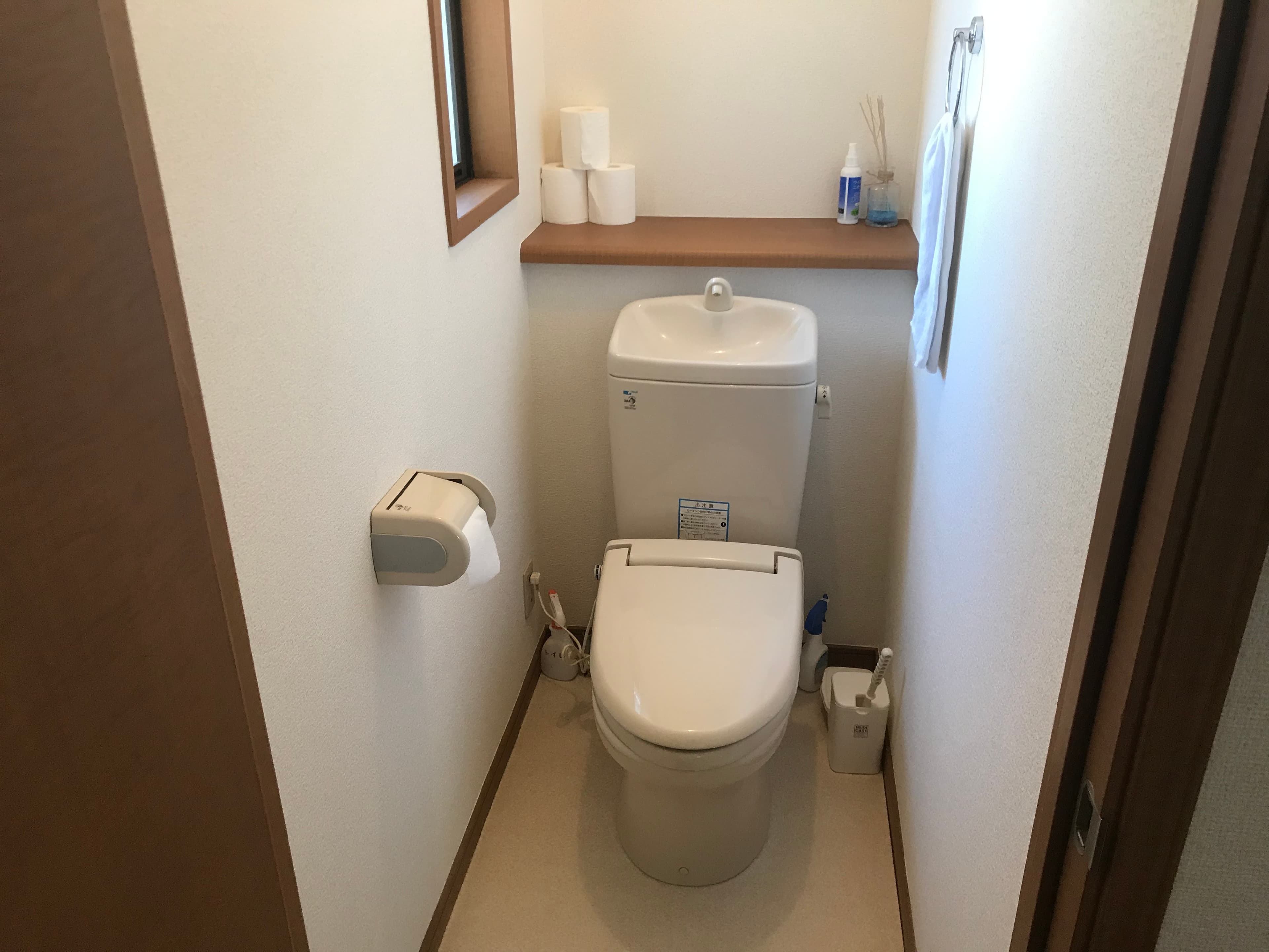 お手洗いです。ご自由にご利用ください。