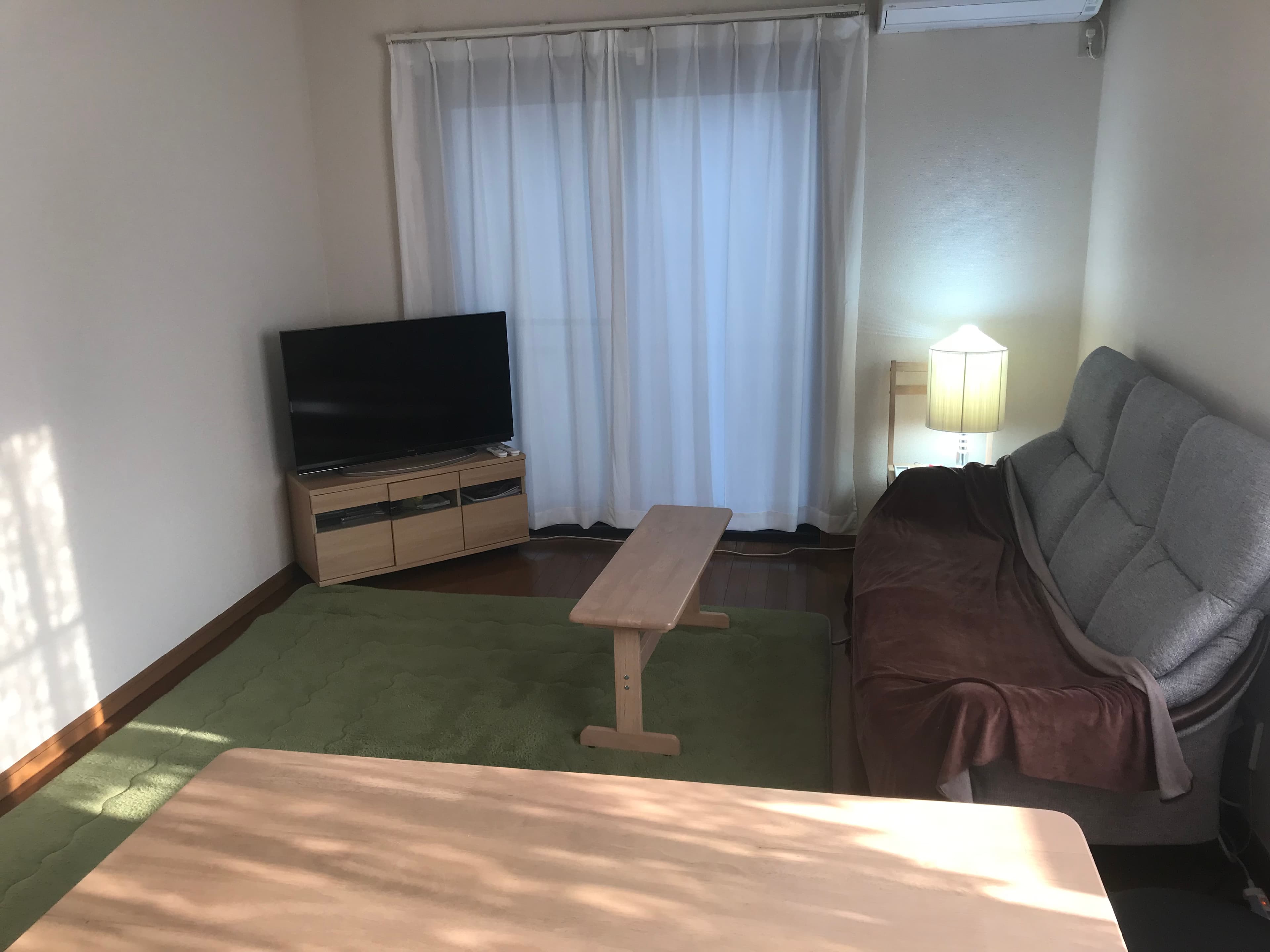 一階のリビングスペース