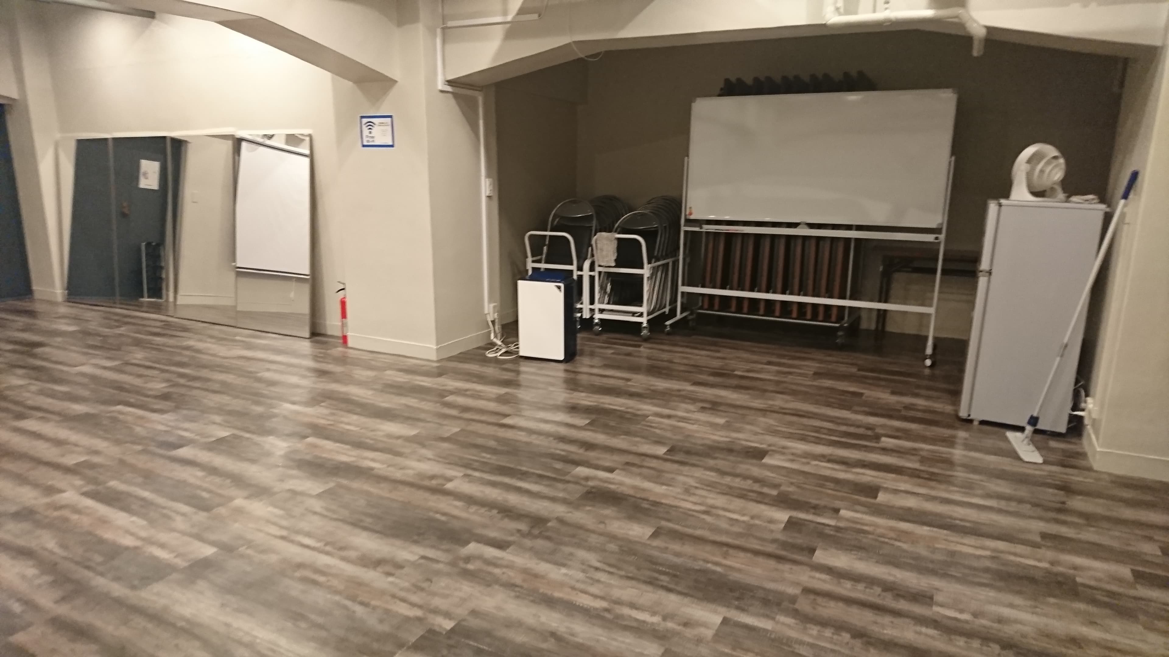 備品収納スペース