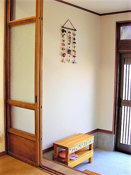 町家レンタルスペース*丸本屋の玄関