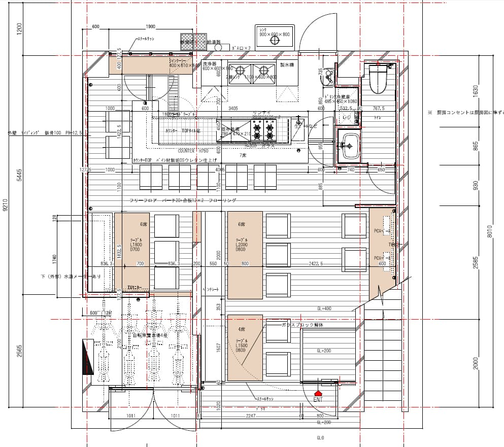 店舗レイアウト