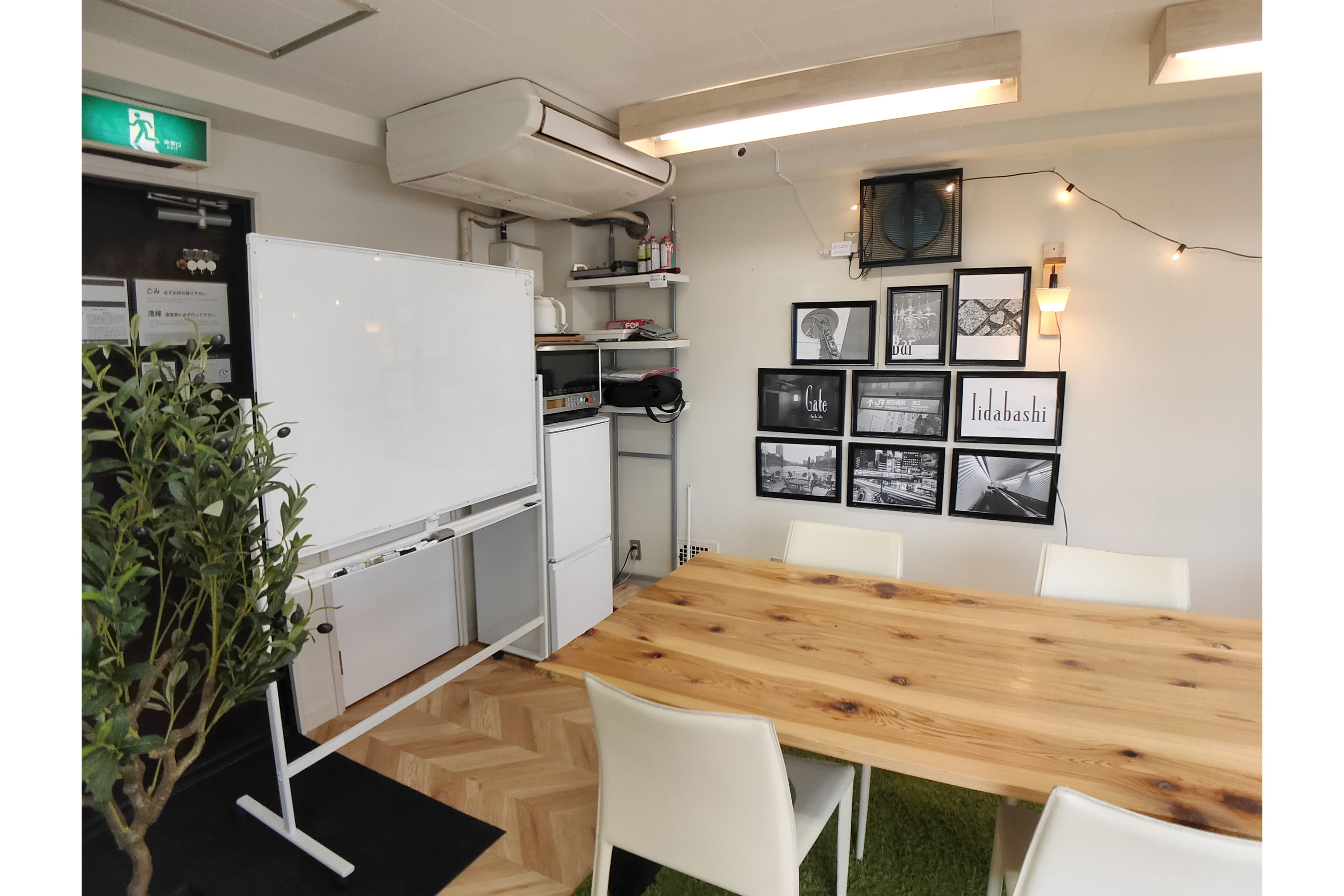 ホワイトボード 貸会議室・レンタルオフィス Sabori 飯田橋301 24時間