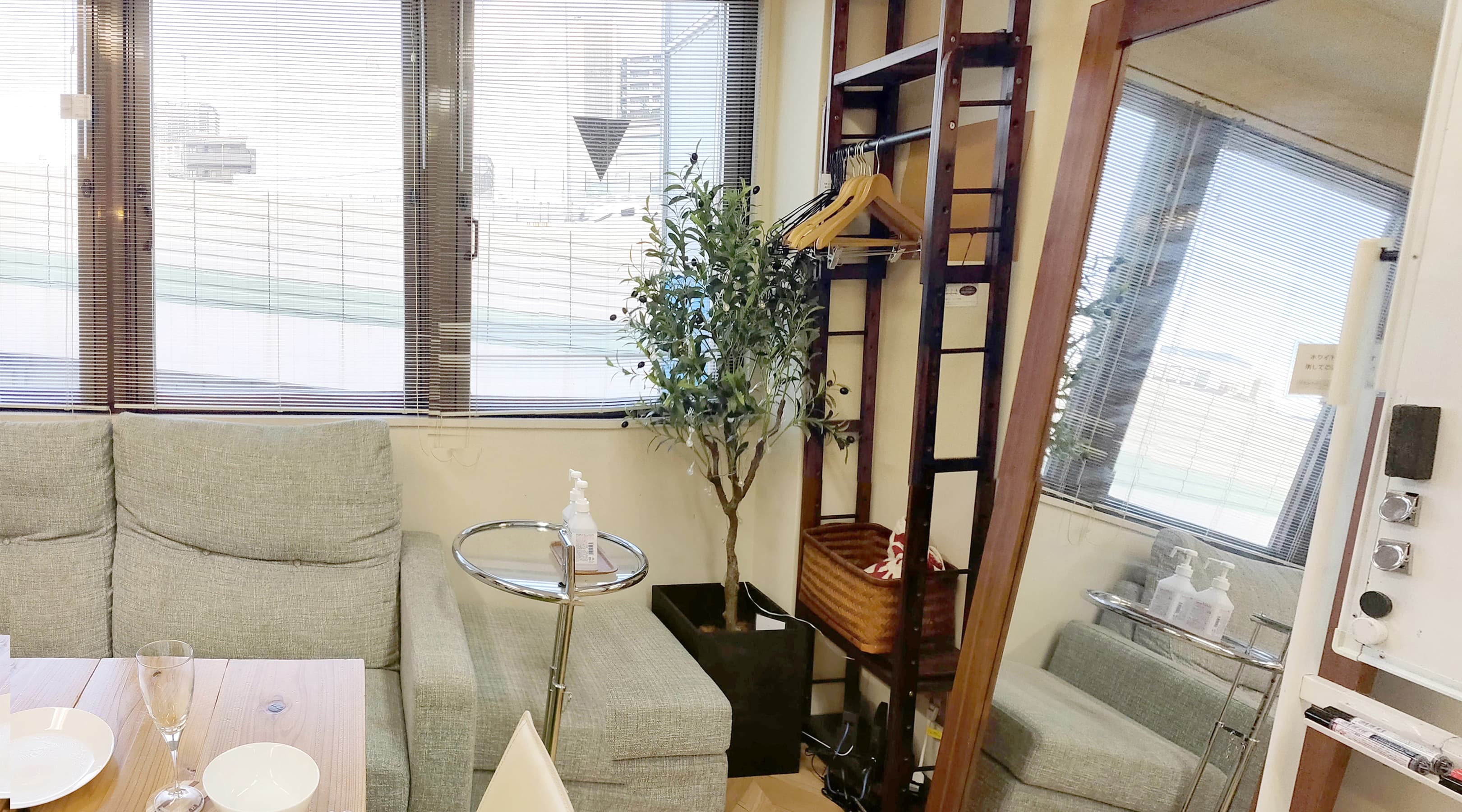 室内全体 貸会議室・レンタルオフィス Sabori 飯田橋301 24時間