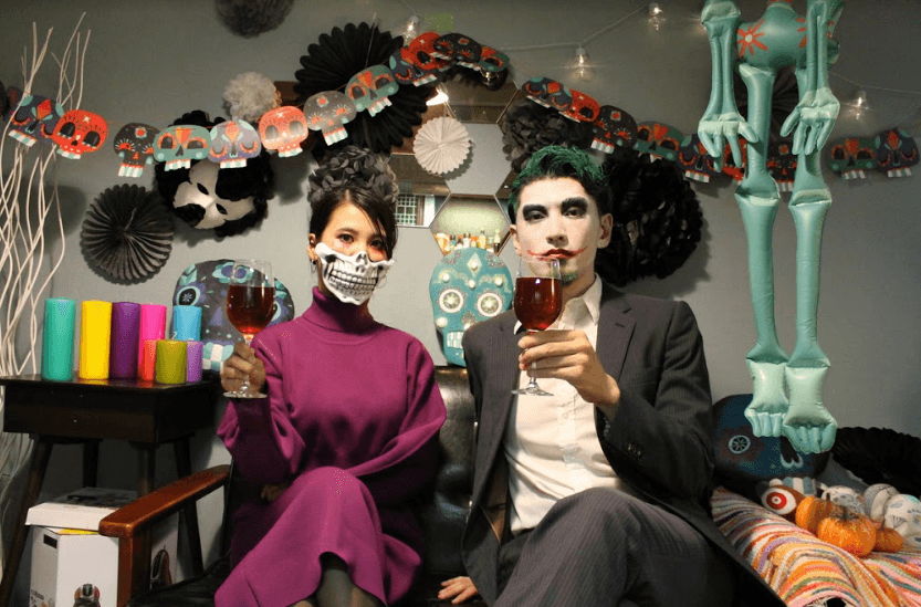 ハロウィン装飾完了です!!