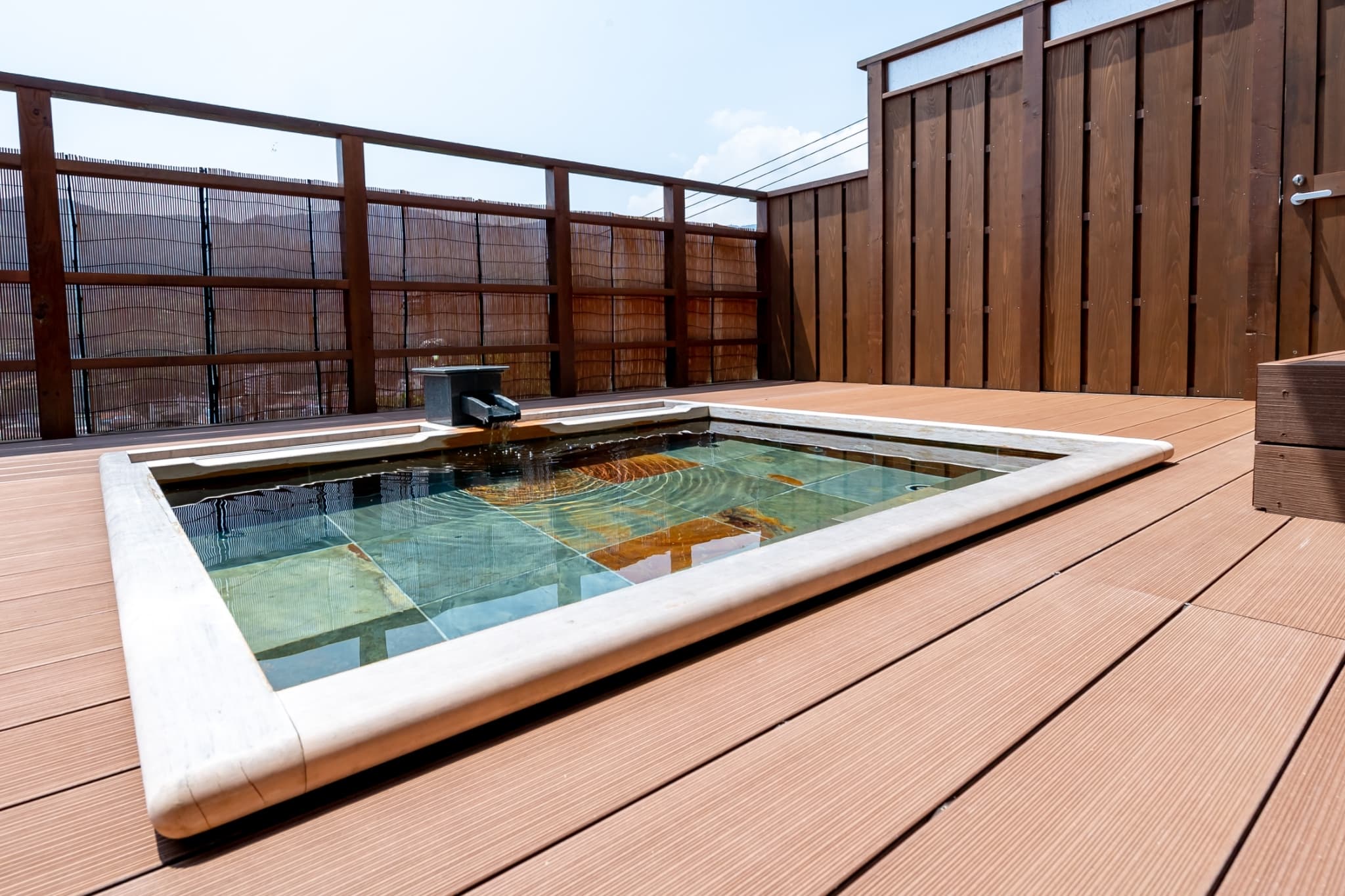 天然温泉貸切露天風呂付(別途オプション)