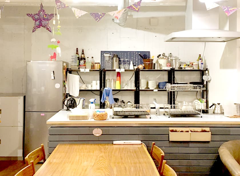 共用のキッチンです。