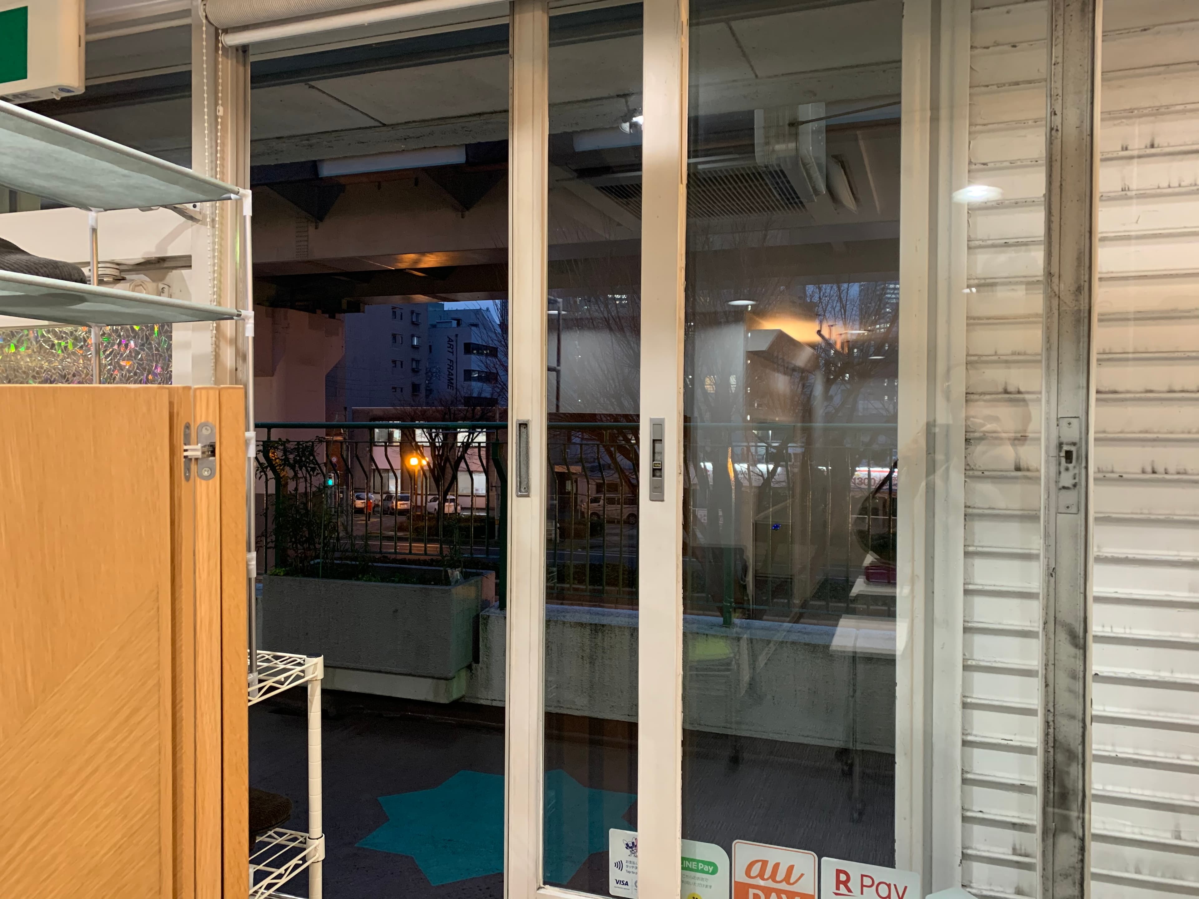 窓の開閉もでき、換気もばっちりです。