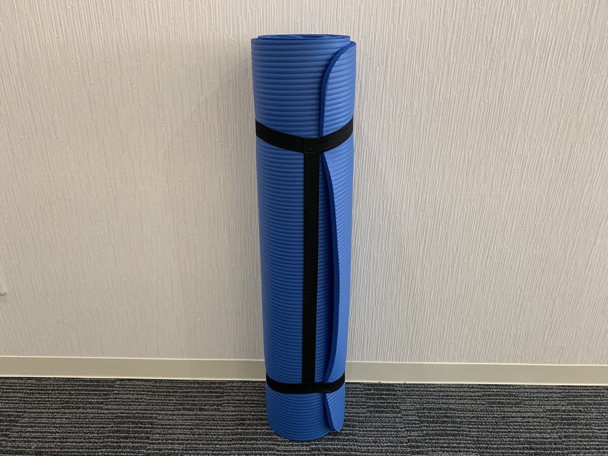 maisum (マイスム) エクササイズマット 特大 幅広 80cm 極厚10mm 全長 185cm