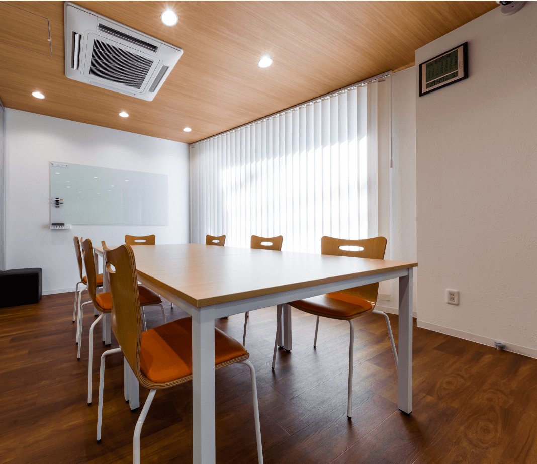 明るい部屋です