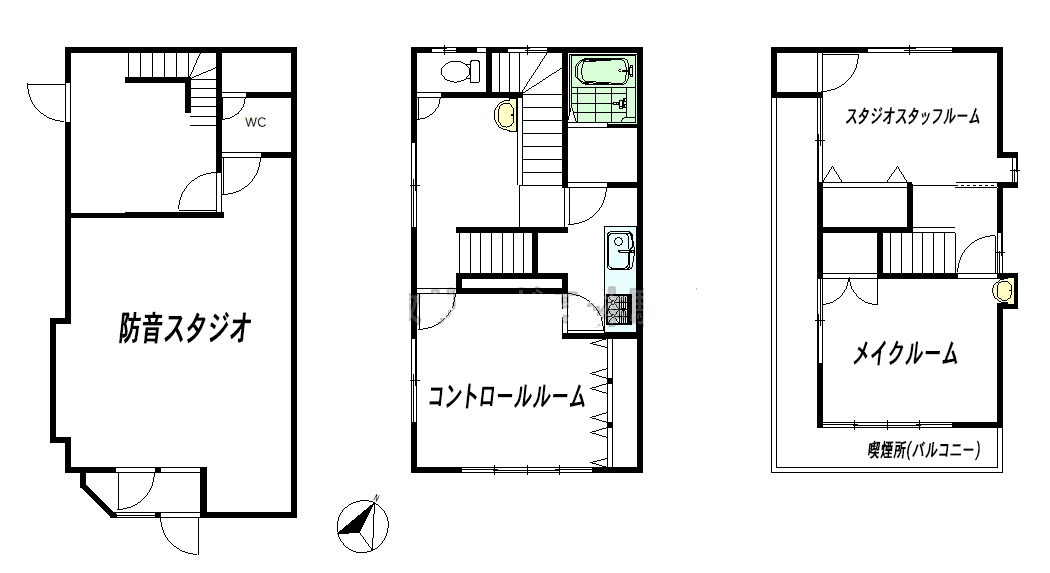 スタジオ見取り図