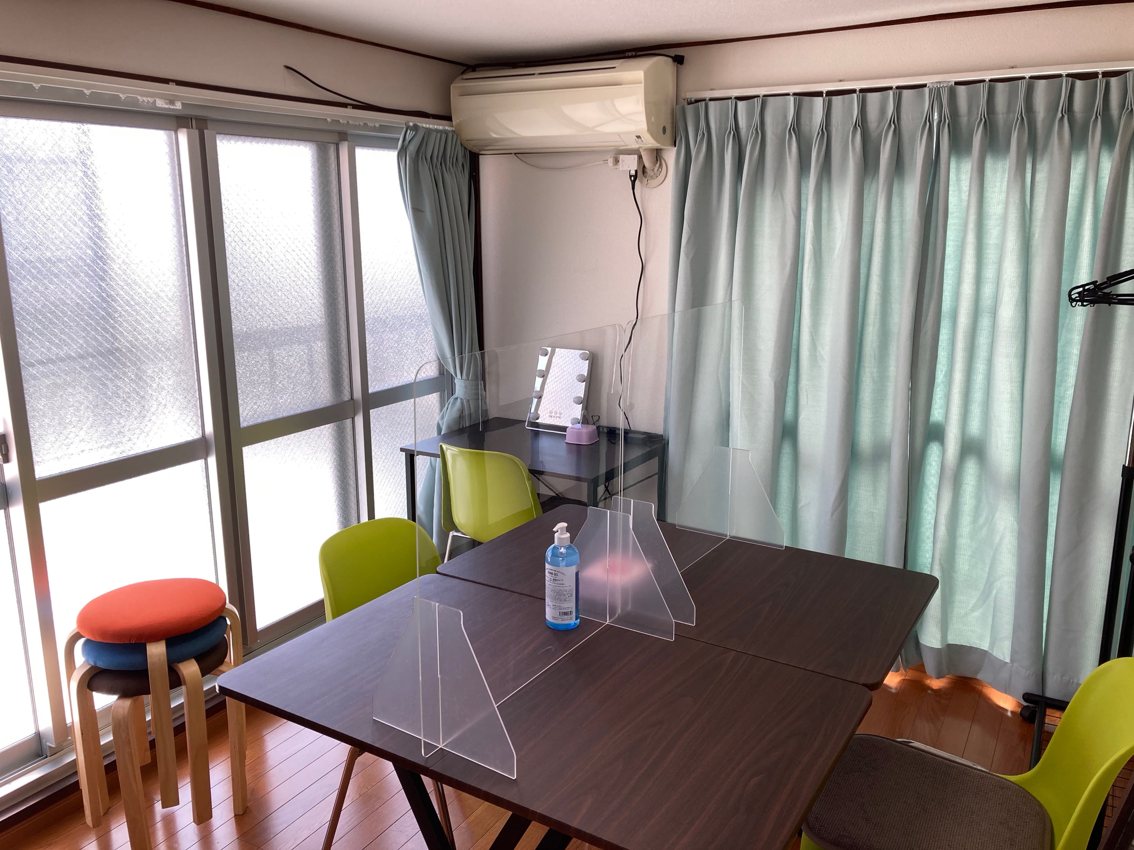 3階は控室兼メイクルーム