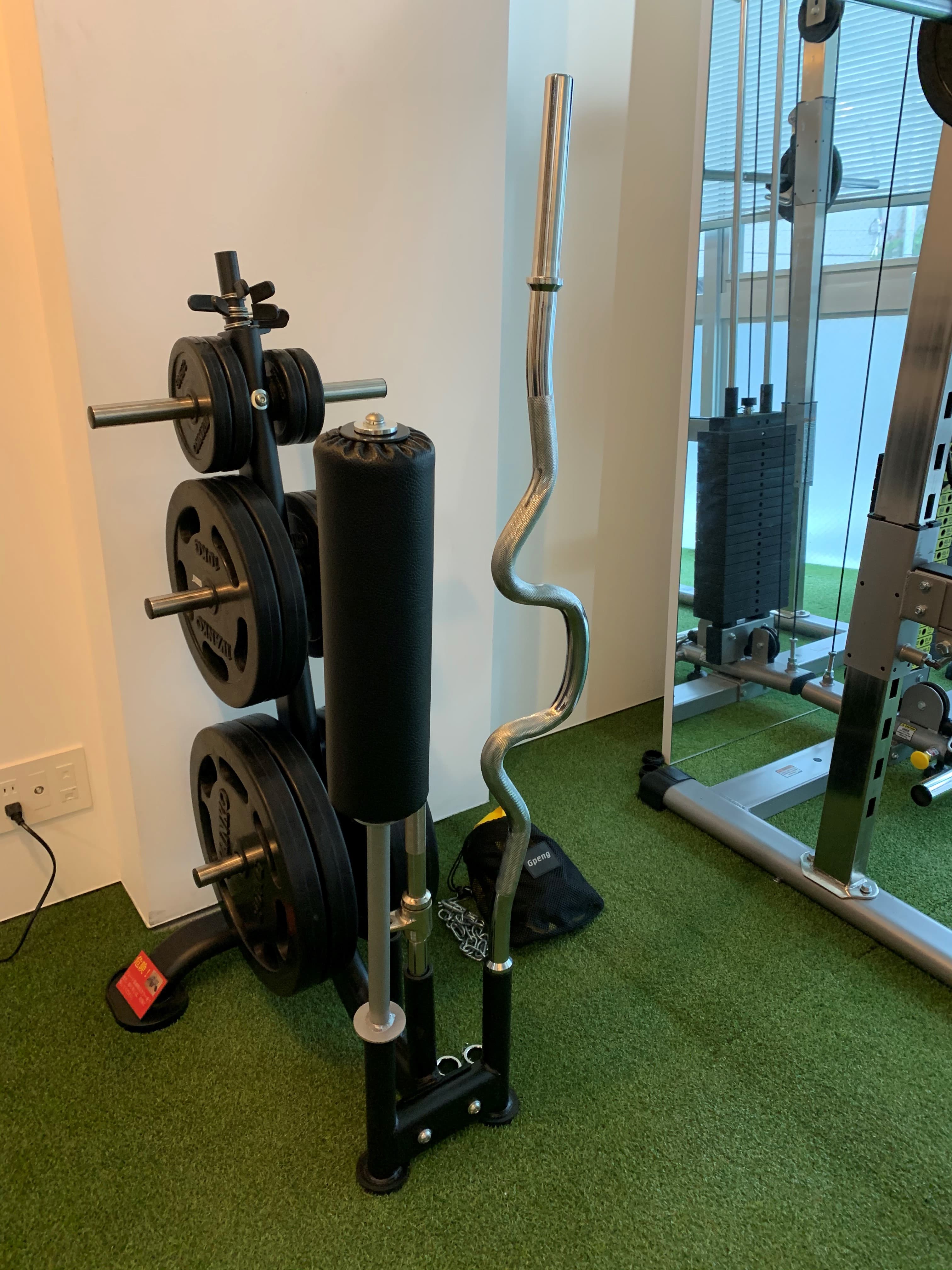 IVANKO ラバープレート EZバー ショート(プッシュダウン等)バー、TRX 他