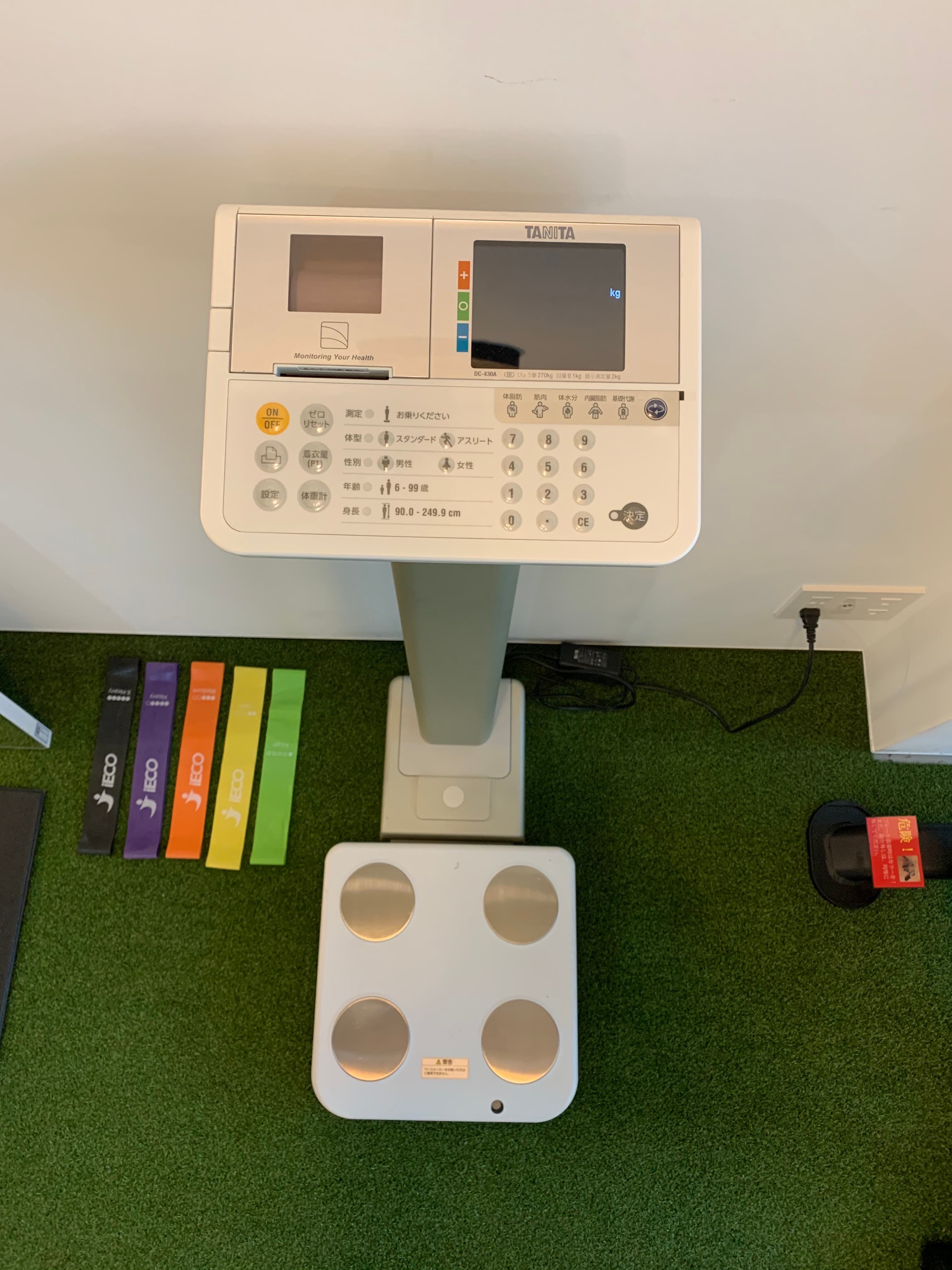 タニタ 体組成計 筋肉量 脂肪量 体脂肪率 他(1回/100円)