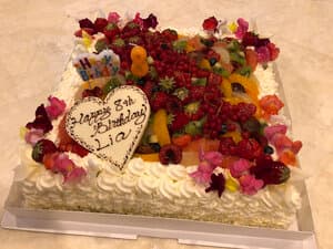 バースデーケーキ