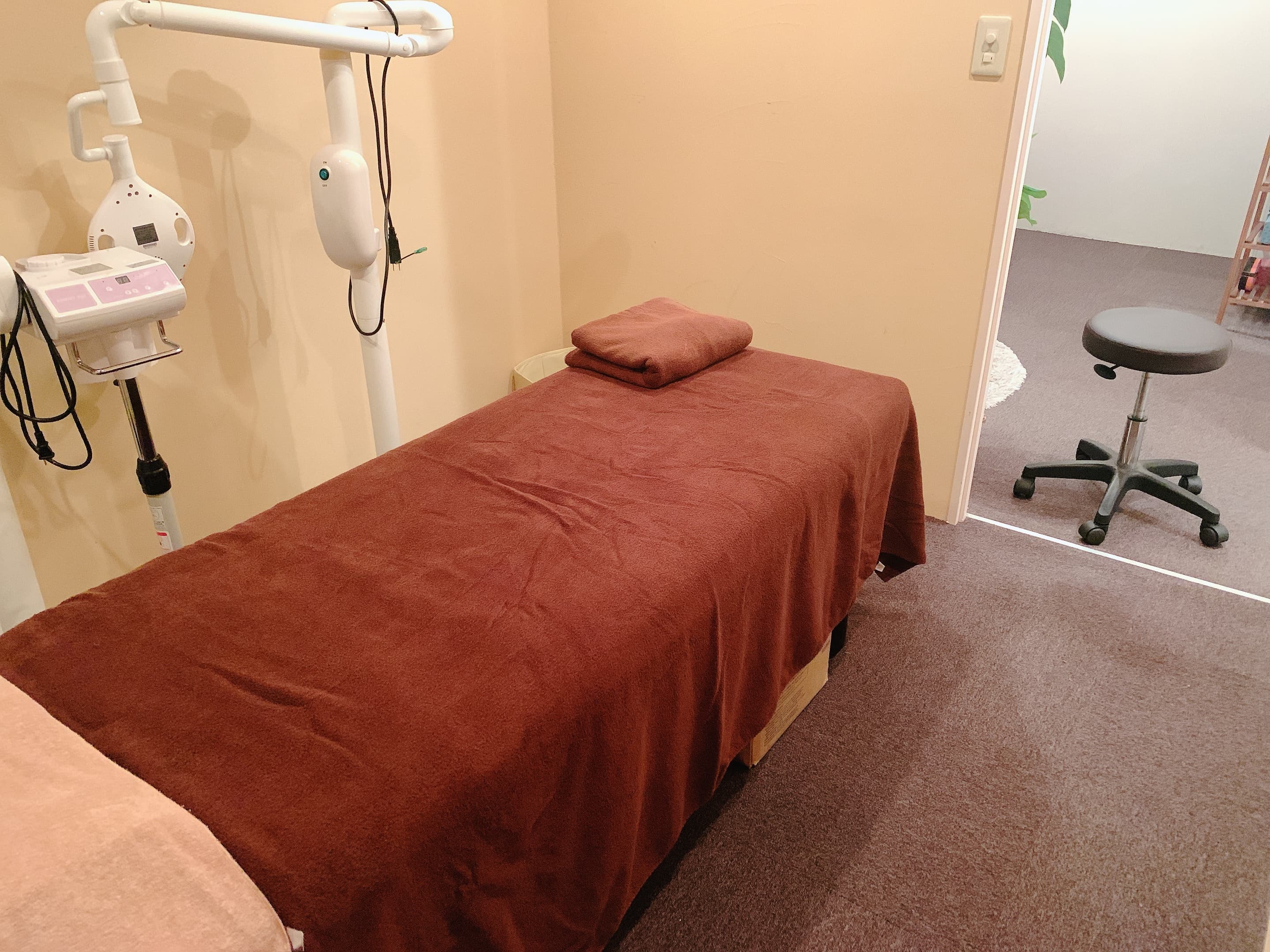 部屋1、お部屋はシンプル