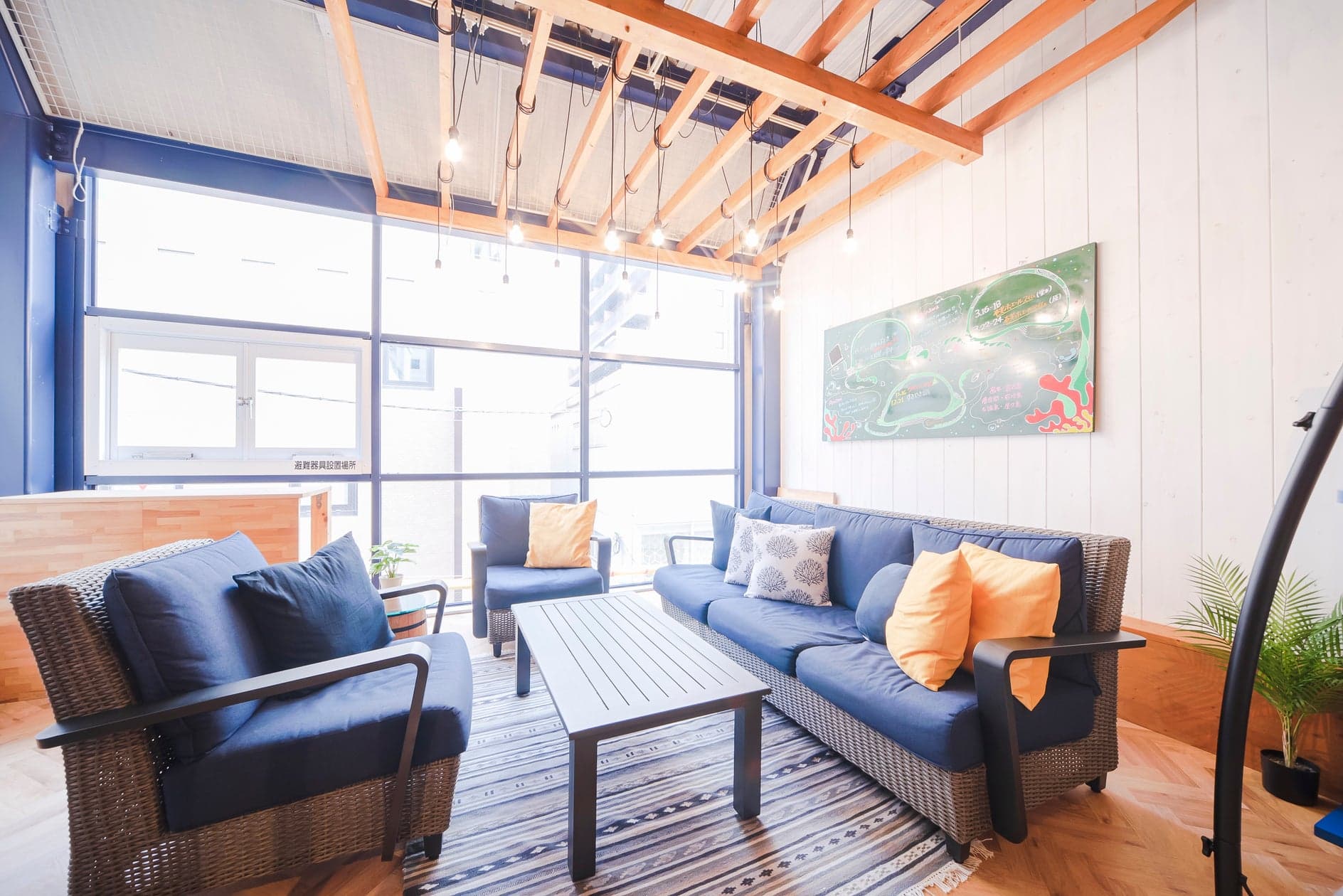 4人がけソファー 1つ 1人がけソファー 2つ