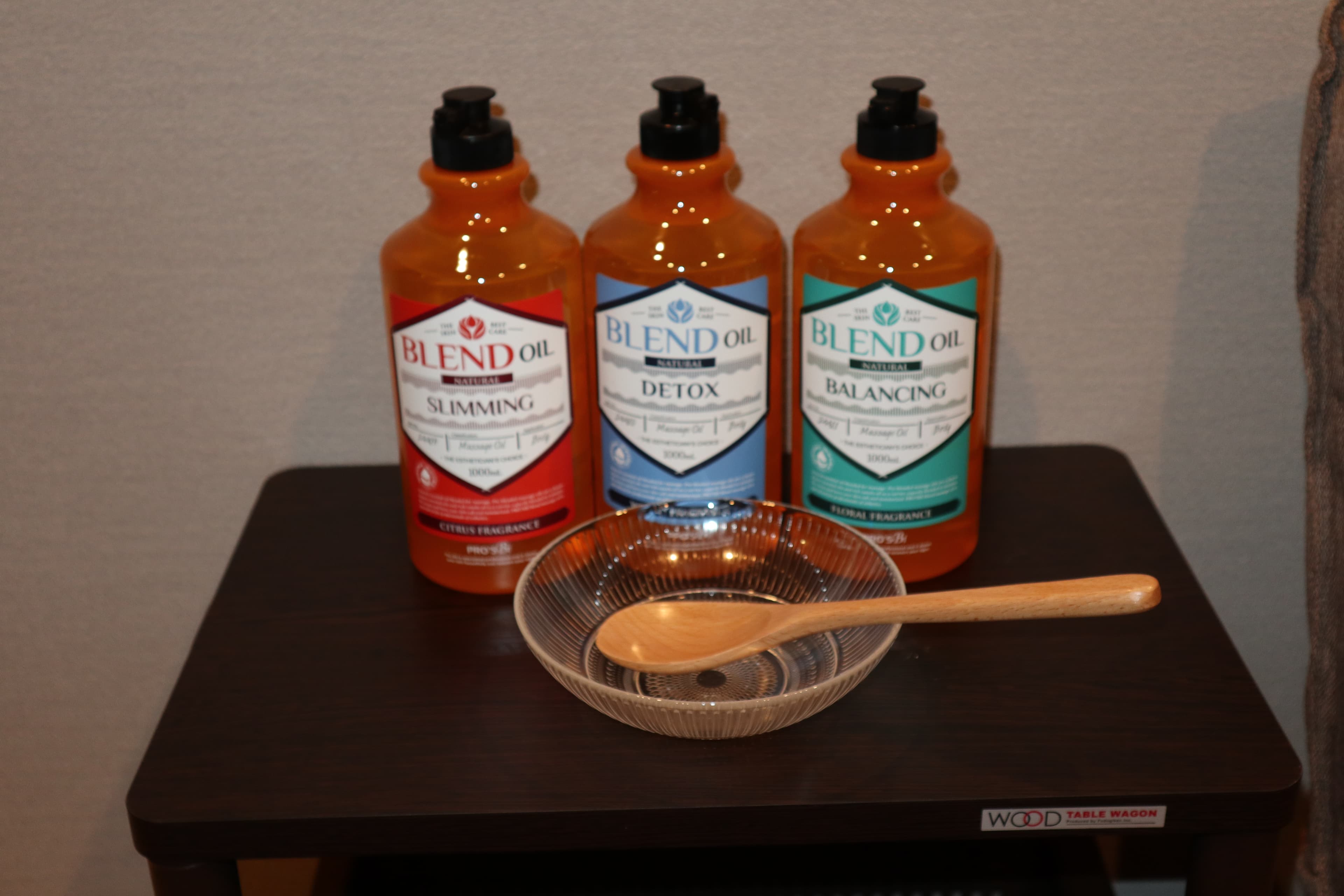 キャリアオイルもレンタル品としてございます。