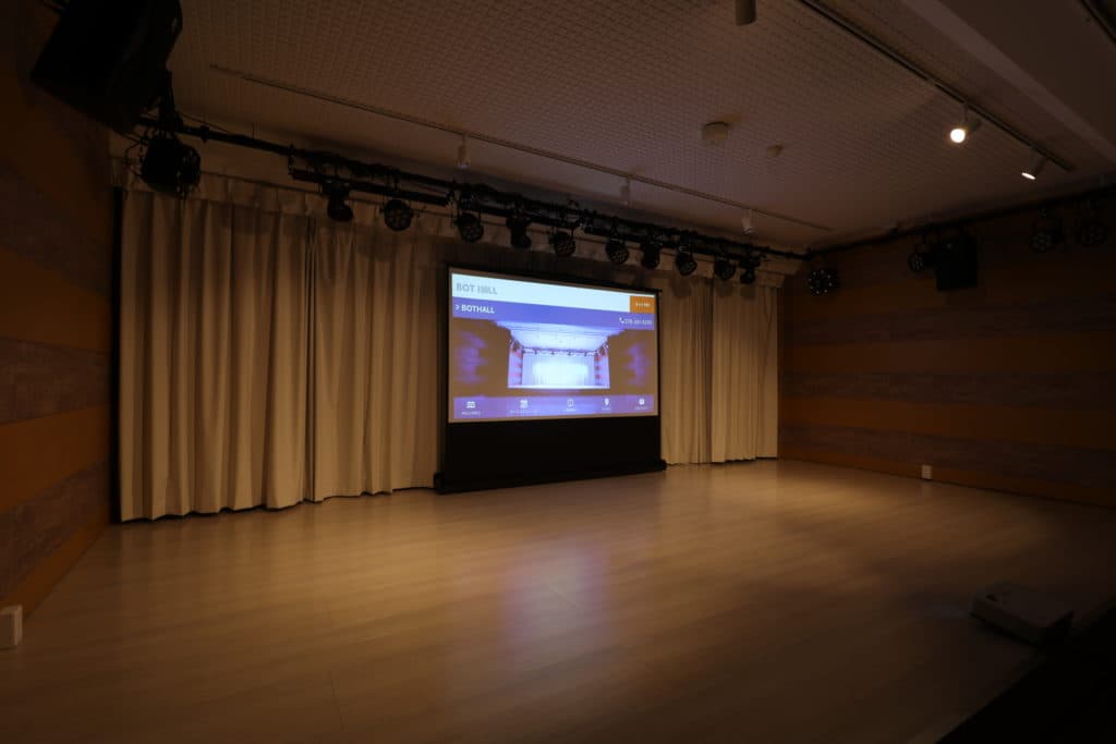 プロジェクター設置