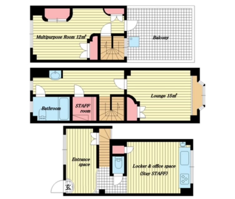 スタジオ見取り図